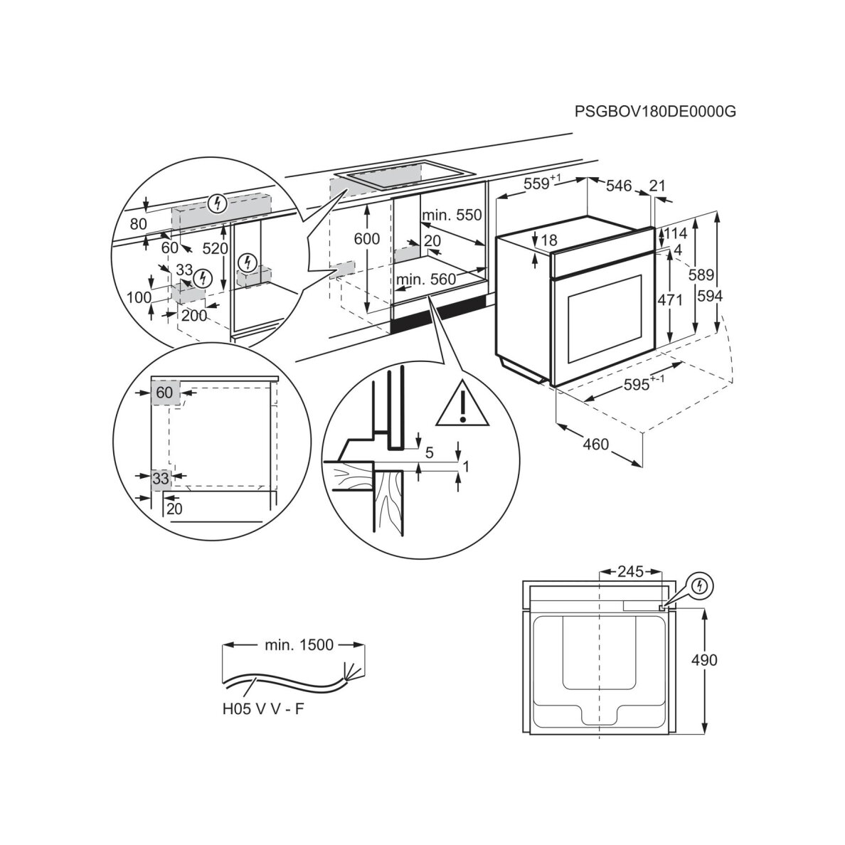 Electrolux EOA9S3DC 9 Electrolux EOA9S3DC 9