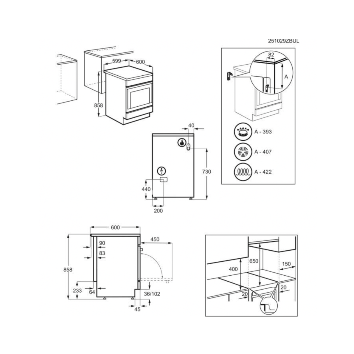 Electrolux LKG604012W 2 Electrolux LKG604012W 2