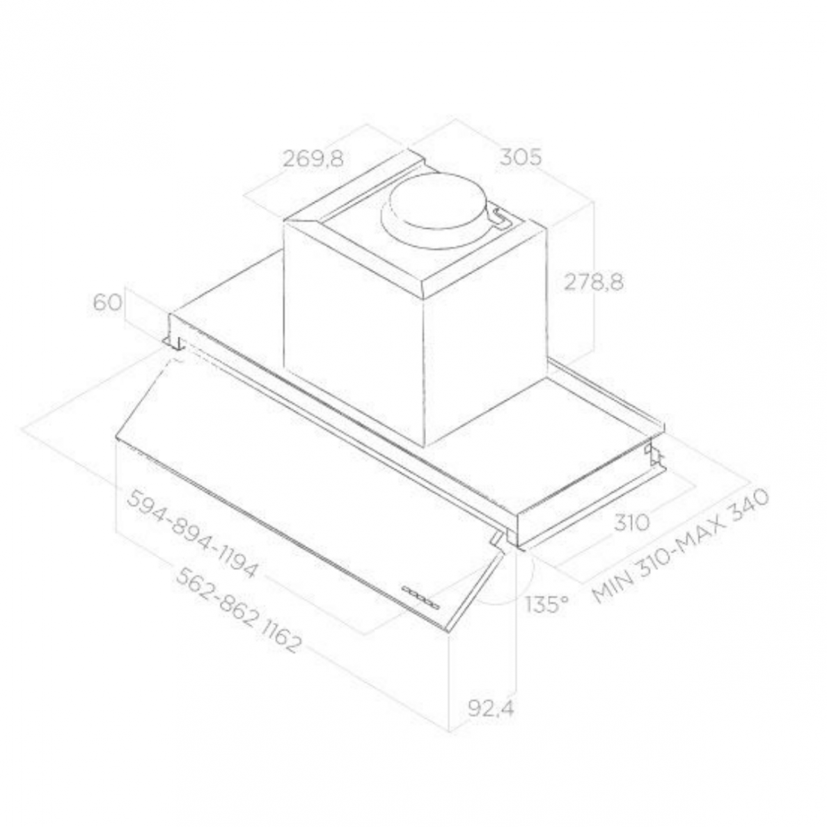 ELICA BOXIN NO DRIP IX/A/120 3 ELICA BOXIN NO DRIP IX/A/120 3