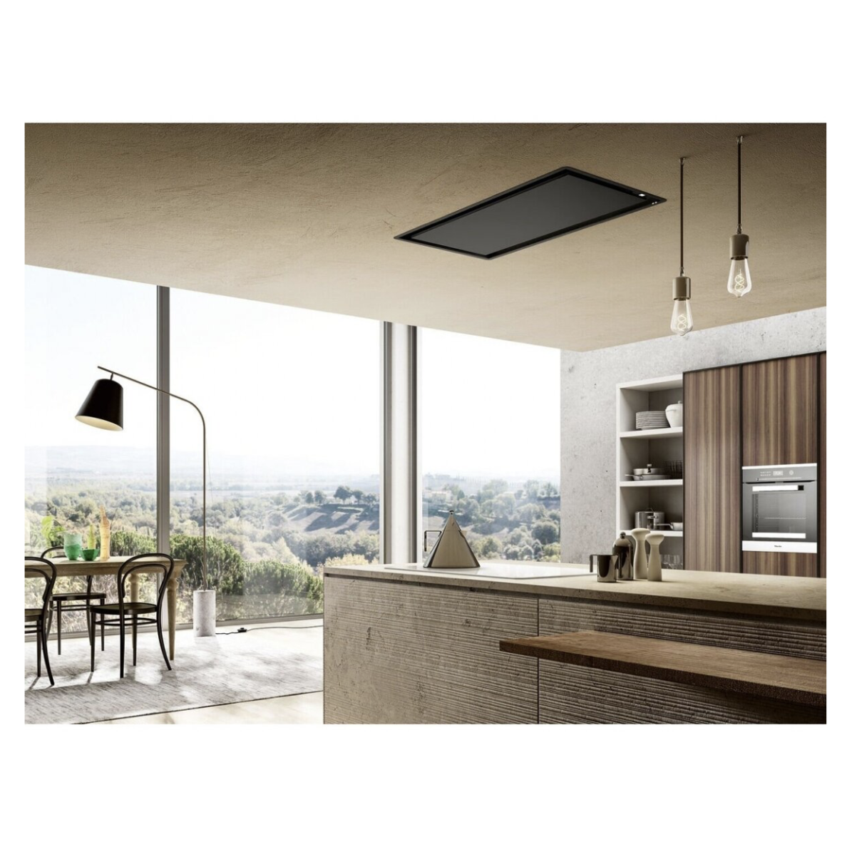 ELICA ILLUSION H30 BL MAT/A/100 1 ELICA ILLUSION H30 BL MAT/A/100 1