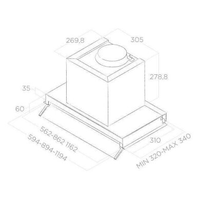 ELICA BOXIN LX/IX/A/120 2