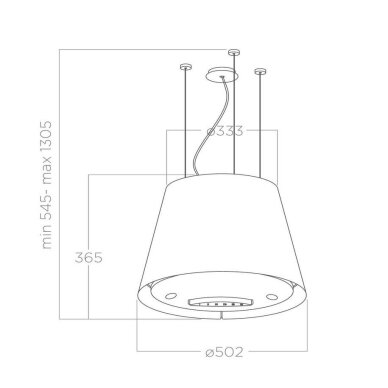 ELICA EASY UX IX/F/50 3