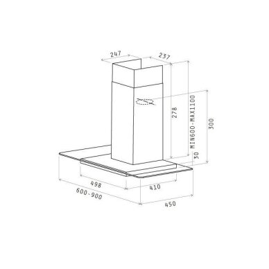 ELICA FLAT GLASS IX/A/60 1