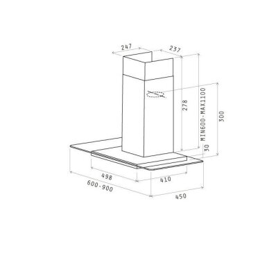 ELICA FLAT GLASS IX/A/90 1 ELICA FLAT GLASS IX/A/90 1