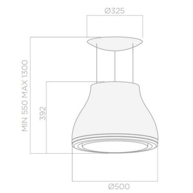 ELICA SHINING CAST IRON/F/50 2 ELICA SHINING CAST IRON/F/50 2