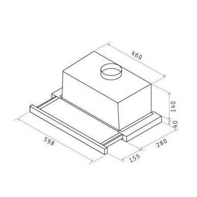 ELICA TT14 LUX BL/A/60 1 ELICA TT14 LUX BL/A/60 1
