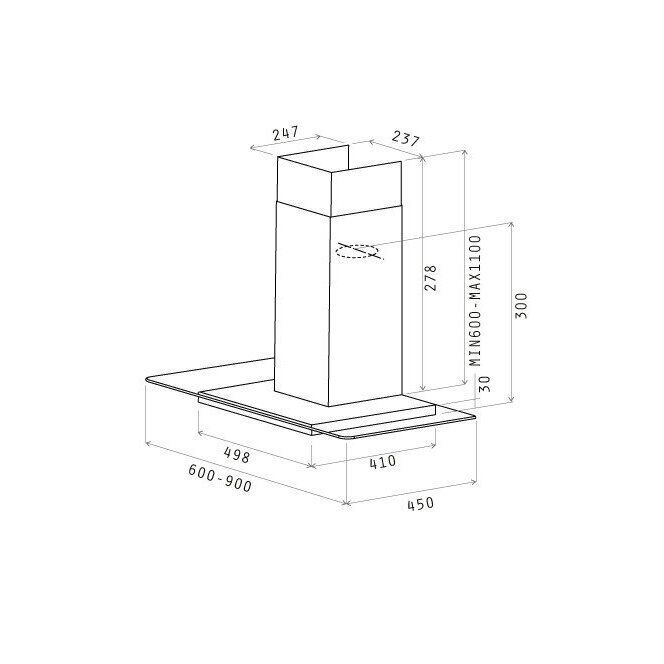 ELICA FLAT GLASS IX/A/60 1
