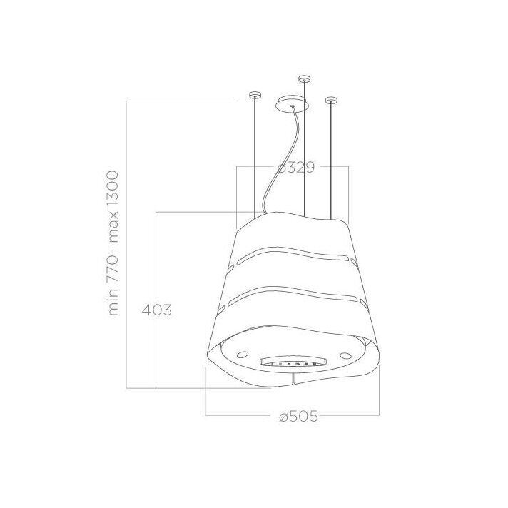 ELICA WAVE UX BL MAT/F/51 2 ELICA WAVE UX BL MAT/F/51 2