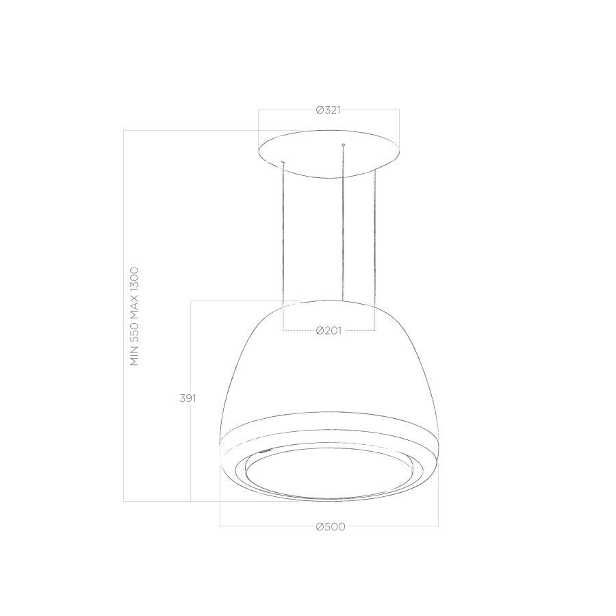ELICA EDITH HEAVYMETAL/F/50 1 ELICA EDITH HEAVYMETAL/F/50 1