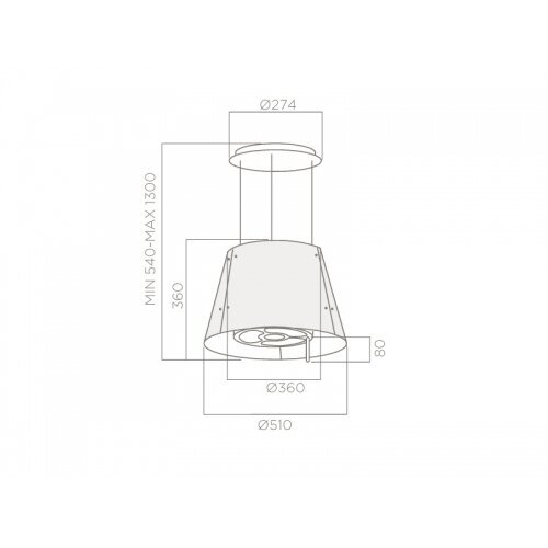 Gartraukis Elica GRACE WH/F 51 2 Gartraukis Elica GRACE WH/F 51 2