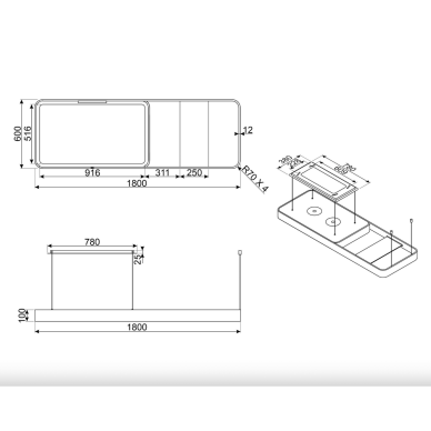 Smeg KSLS18X 1 Smeg KSLS18X 1